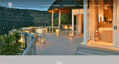 Desktop Screenshot of clifftoplodge.co.za
